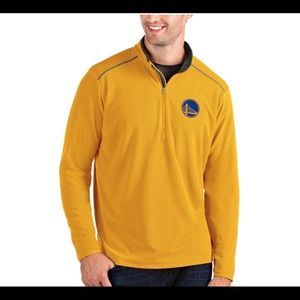 Men's GS Warriors Quarter-Zip Pullover Jacket